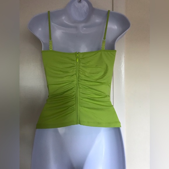 CACH’E, size S, sleeveless women top pistachio ,closing on the back with zipper - Picture 6 of 13